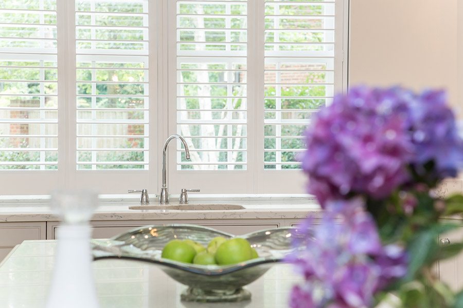 Kitchen Shutters, Eden House Shutters, Berkshire
