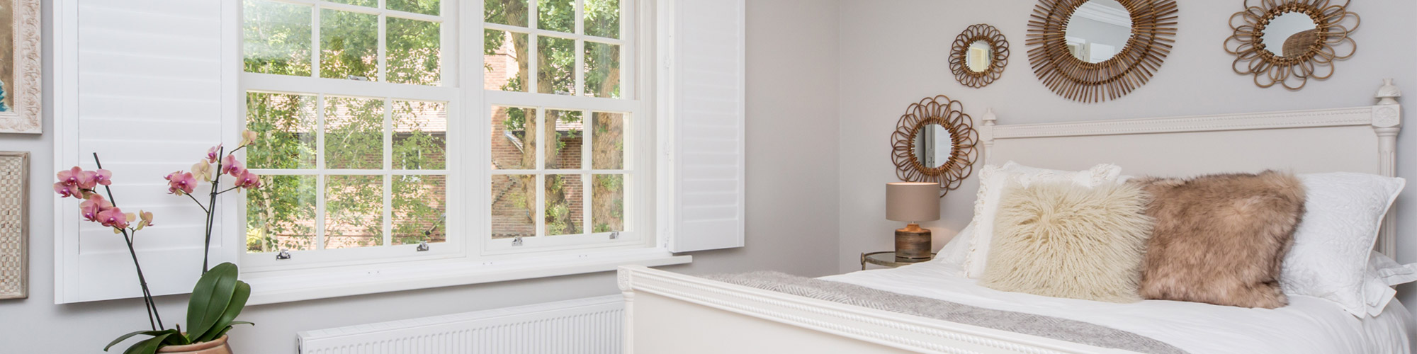 Bedroom Shutters, Eden House Shutters, Berkshire